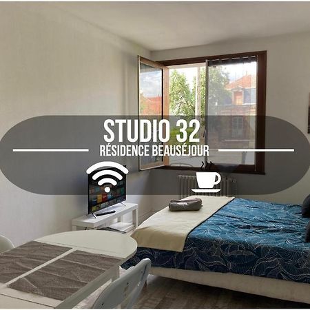 Studio 32 - Residence Beausejour - Fibre Wifi - Proche Centre Ville Troyes Buitenkant foto